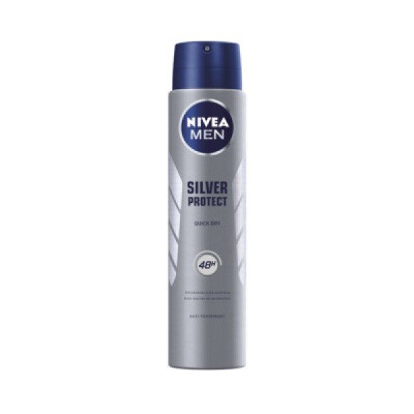 Nivea Deo Men Silver Protect Quick Dry 250ml Nivea Deo Men Silver Protect Quick Dry 250ml