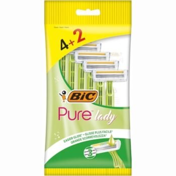 Bic Aparat Ras 3lame Pure Lady Green 6buc/set