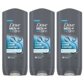Dove Gel Dus Men+care Clean Comfort 3&1 400ml