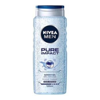 Nivea Gel Dus Men Pure Impact 500ml