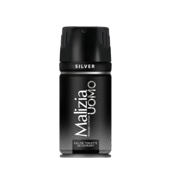 MALIZIA DEODORANT 150ML MEN SILVER