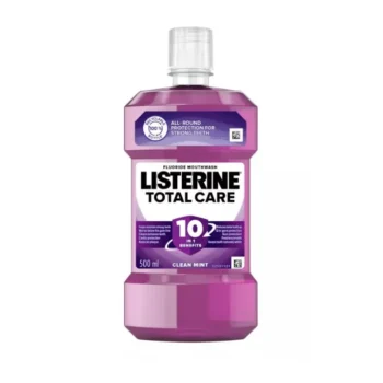 Apa de Gura, Listerine, Total Care, Clean Mint, 500 ml