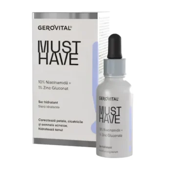 GEROVITAL MUST HAVE SER HIDRATANT 10%NIACINAMINA 30ML