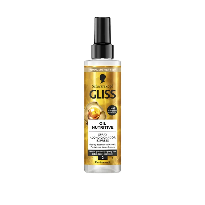 GLISS BALSAM PAR SPRAY 200ML OIL NUTRITIVE, GLISS BALSAM PAR SPRAY 200ML OIL NUTRITIVE,