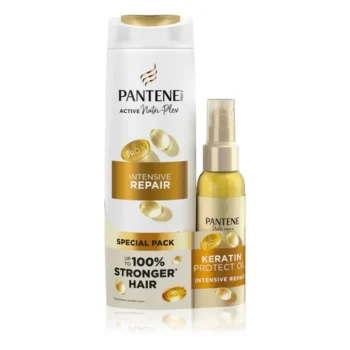 Pantene Pachet Sampon 400ml + Ulei 100ml, Intensive Repair