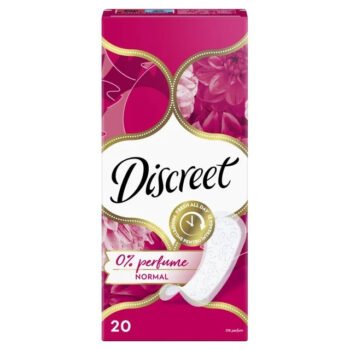 Absorbante Zilnice, Discreet, Normal, 0% Parfum, 20 buc