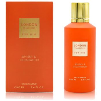 Apa de Parfum, Pentru Barbati, London Fragrances, Whisky & Cedarwood, 100ml - Inspirat de Jo Malone - Whisky & Cedarwood