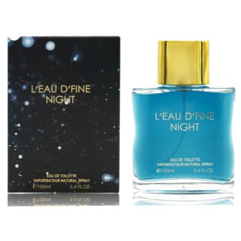 Apa de Toaleta, Pentru Barbati, L'eau D'fine Night, 100 ml, Inspirat de Louis Vuitton Nuit de Feu