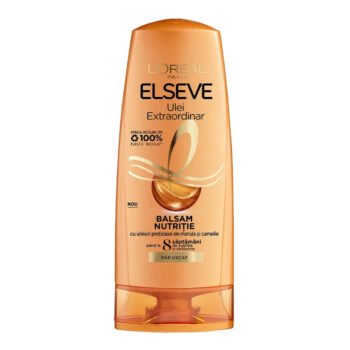 Balsam Par Uscat, L`Oreal, Elseve, Ulei Extraordinar, Uleiuri Pretioase de Marula si Camelie, 200 ml