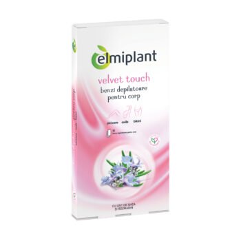 Benzi Depilatoare, Elmiplant, Corp, Velvet Touch, 12 buc