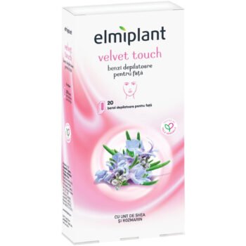 Benzi Depilatoare, Elmiplant, Fata, Velvet Touch, 20 buc