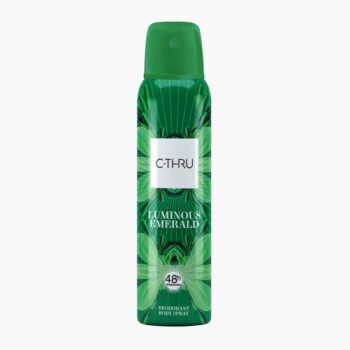 C-THRU DEODORANT 150ML LUMINOUS EMERALD