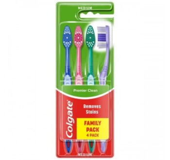 COLGATE PERIUTA DINTI PREMIER CLEAN MEDIUM 4/SET
