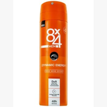 Deodorant Barbati, 8x4, Dynamic Energy, Spray, 150 ml