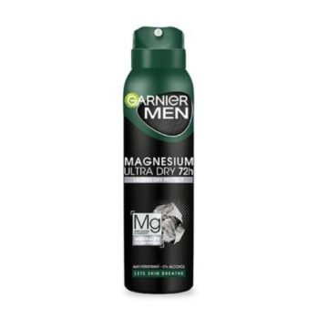 Deodorant Barbati, Garnier, Deo Men, Magnesium Ultra Dry, Spray, 150 ml