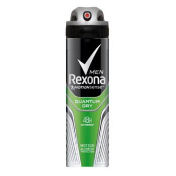 Deodorant Barbati, Rexona Men, Quantum Dry, Deo Spray, 150 ml