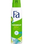 Deodorant Dama, Fa, Deo Women, 48h, Caribbean Wave Lemon, Spray, 150 ml
