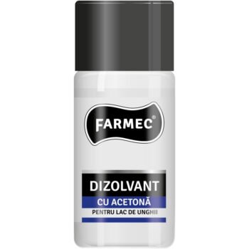 Dizolvant cu Acetona Pentru Lac de Unghii, Farmec, 50 ml