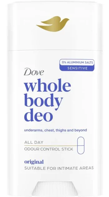 DOVE ANTIPERSPIRANT STICK WHOLE BODY 75ML ORIGINAL