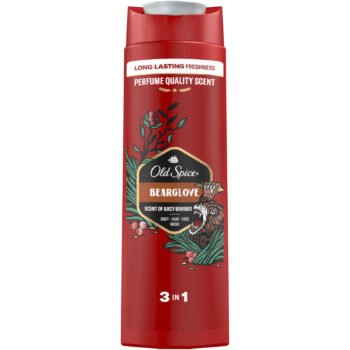 Gel de Dus, 3 in 1, Old Spice, Bearglove, 400 ml
