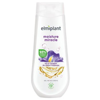 Gel de Dus Crema, Elmiplant, Moisture Miracle, 750 ml