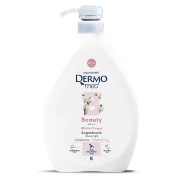 Gel de Dus, Dermomed, White Flower, 1000 ml