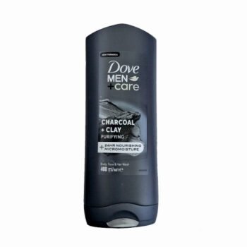 Gel de Dus, Dove Men, Charcoal Clay, 400 ml
