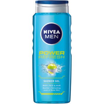 Gel de Dus, Nivea Men, Power, Refresh, 500 ml