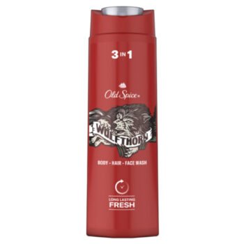 Gel de Dus, Old Spice, 3 in 1, Wolfthorn, 400 ml