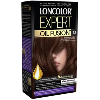 LONCOLOR EXPERT OIL FUSION VOPSEA PAR 4.3 SATEN AURIU MEDIU