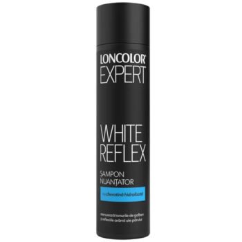 Sampon Nuantator, Loncolor Expert, White Reflex, Cheratina Hidrolizata, 250 ml