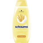 Sampon, Schauma, Gentle Repair, Pentru Par Uscat si Deteriorat, Extract de Grau, 400 ml