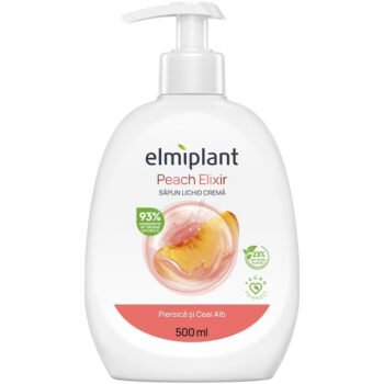 Sapun Lichid Crema, Elmiplant, Peach Elixir, 500 ml