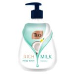 Sapun Lichid, Teo, Rich Milk, Coconut, 400 ml