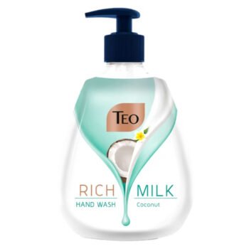 Sapun Lichid, Teo, Rich Milk, Coconut, 400 ml