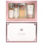 Set Cadou pentru Femei, Crown, Body Mist 100 ml, Apa de Parfum 100 ml + 20 ml, Crema Corp 100 ml, Inspirat de Paco Rabbane - Fame