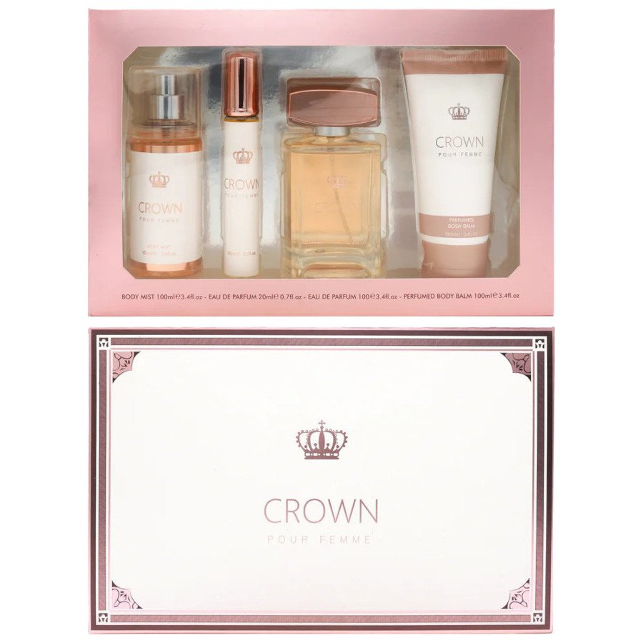 set-cadou-pentru-femei-crown-body-mist-100-ml-apa-de-parfum-100-ml-20-ml-crema-corp-100-ml-inspirat-de-paco-rabbane-fame-172332.jpg