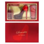 Set Cadou pentru Femei, Senorita, Red Flamenco, Body Mist 100 ml, Apa de Parfum 100 ml + 20 ml, Crema Corp 100 ml,  inspirat de Carolina Herrera - Very Good Girl