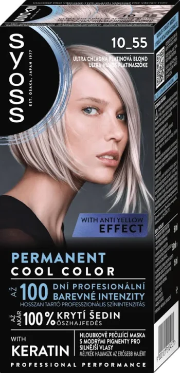 SYOSS PROFESSIONAL VOPSEA PAR 10-55 ULTRA PLATIN BLOND
