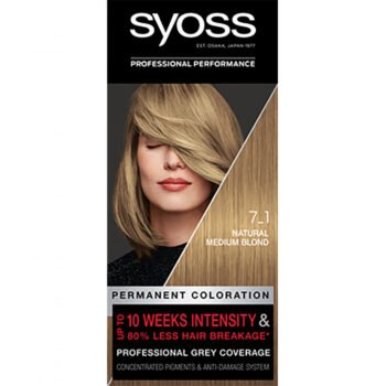 SYOSS PROFESSIONAL VOPSEA PAR 7-1 NATURAL MEDIUM BLOND