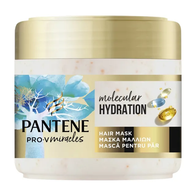 PANTENE MASCA PAR 300ML MIRACLES MOLECULAR HYDRATION PANTENE MASCA PAR 300ML MIRACLES MOLECULAR HYDRATION