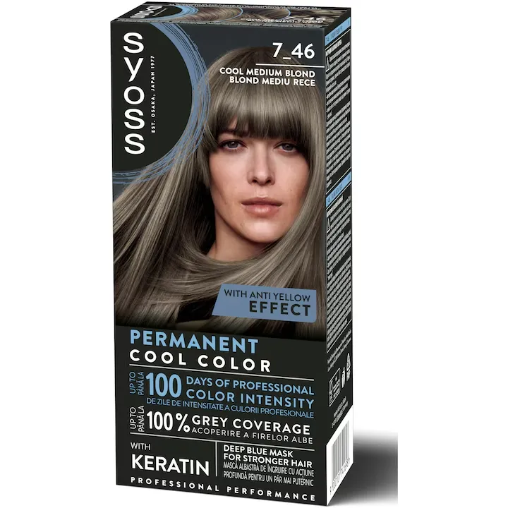 SYOSS PROFESSIONAL VOPSEA PAR 7-46 BLOND MEDIU RECE SYOSS PROFESSIONAL VOPSEA PAR 7-46 BLOND MEDIU RECE