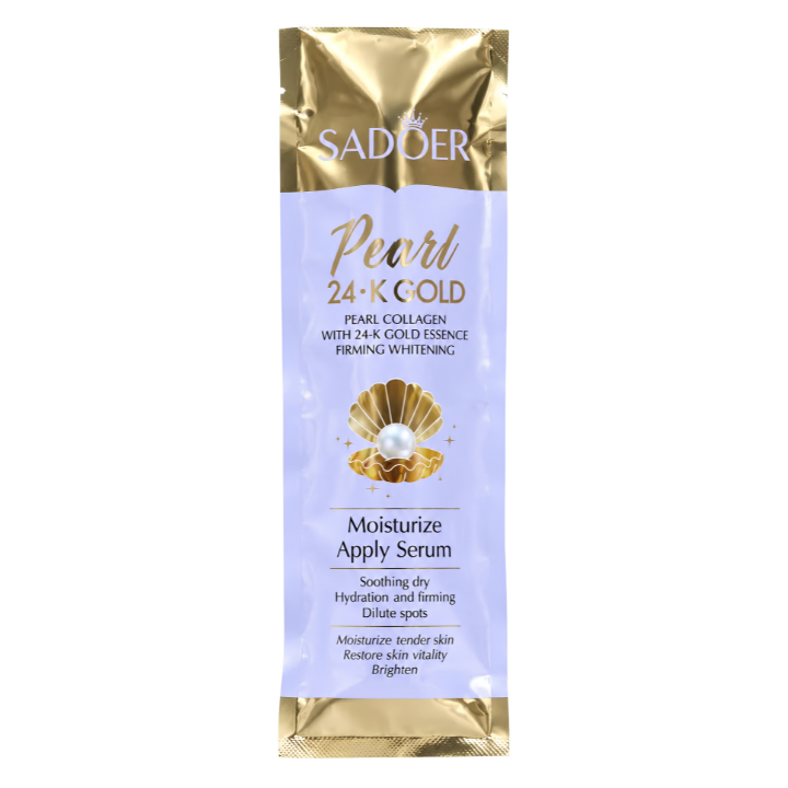 SADOER SER FATA 10GR COLAGEN PERLE GOLD 24K Sadoer Ser Față 10g cu Colagen, Perle și Gold 24K