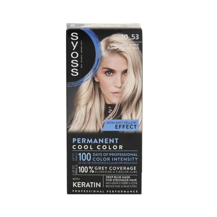SYOSS PROFESSIONAl VOPSEA PAR 10.53 BLOND DESCHIS RECE SYOSS PROFESSIONAl VOPSEA PAR 10.53 BLOND DESCHIS RECE