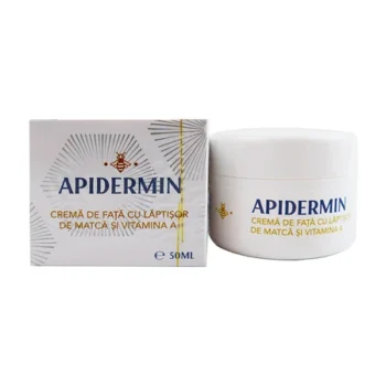 Apidermin Cremă Față 50ml cu Lăptișor de Matcă și Vitamina A