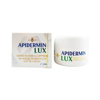 Apidermin Lux Cremă Față 50ml cu Lăptișor de Matcă, Unt de Cacao și Vitamina A