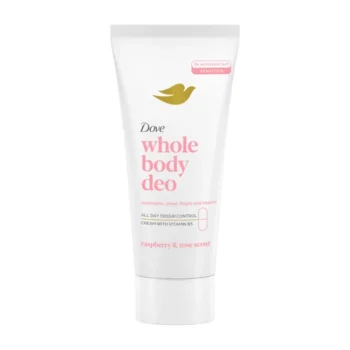 DOVE ANTIPERSPIRANT CREMA WHOLE BODY 75ML TUB RASPBERRY & ROSE