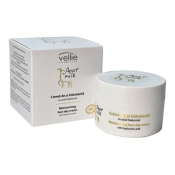 Vellie Cremă de Față de Zi 50ml cu Lapte de Capră